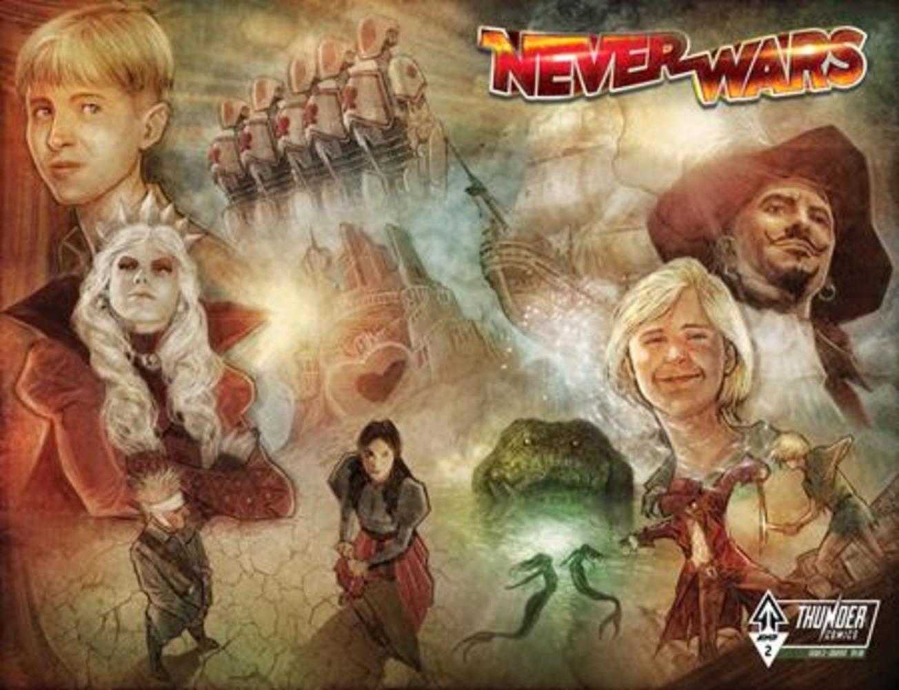 Neverwars #2 (Of 9) Cover B Inc 5 Copy Edwin Arroza Wraparound Unlock Variant