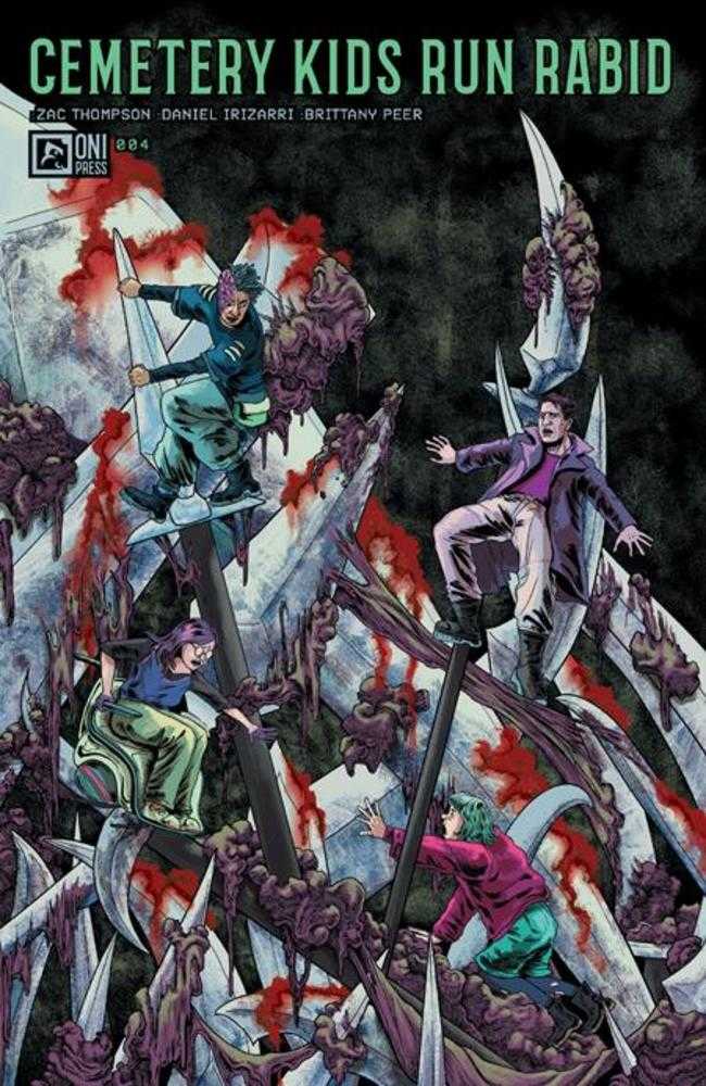 Cemetery Kids Run Rabid #4 (Of 4) Cover B Jenna Cha Variant