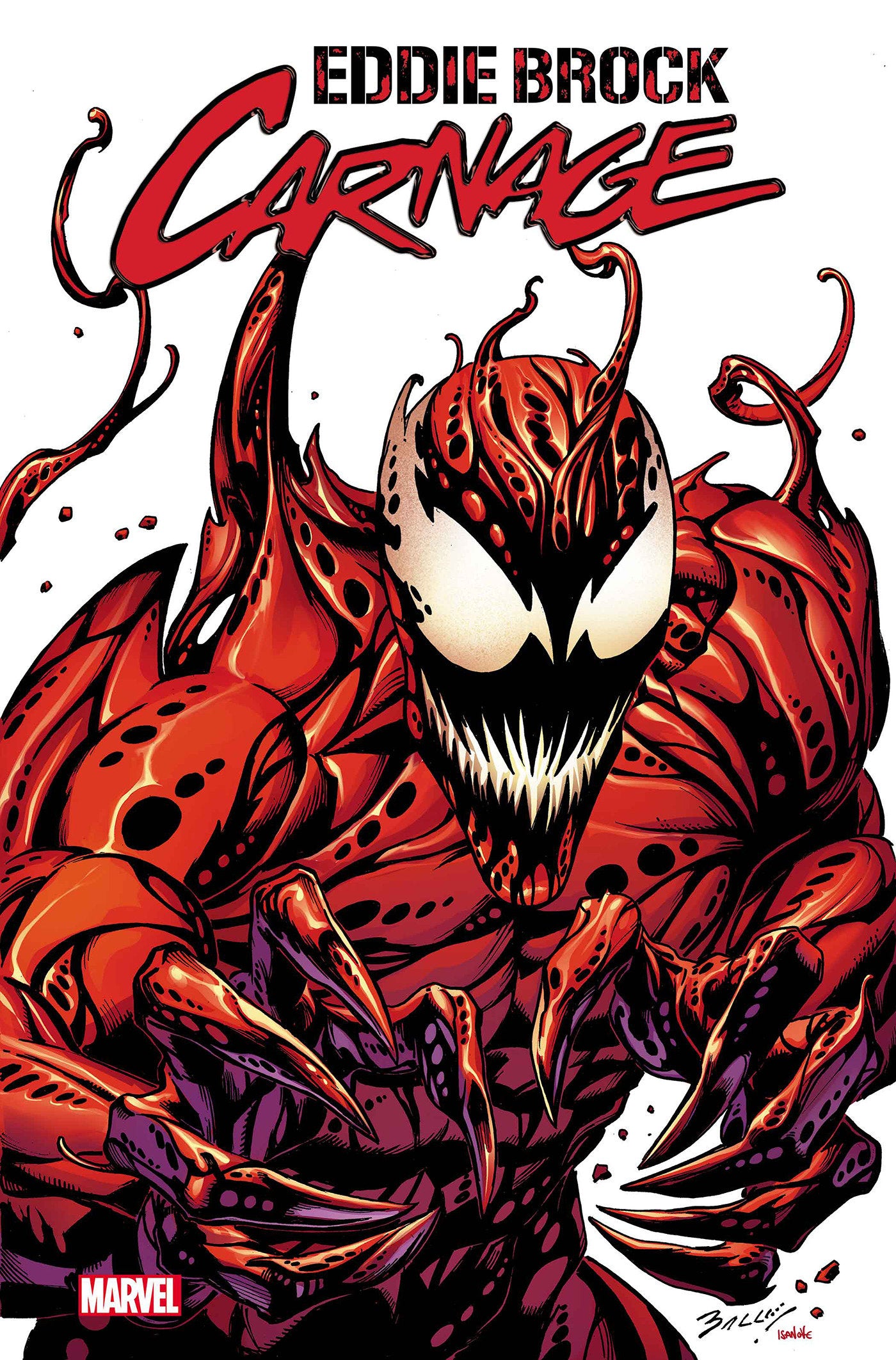 Eddie Brock: Carnage #1 Mark Bagley 2 Nd Printing Variant