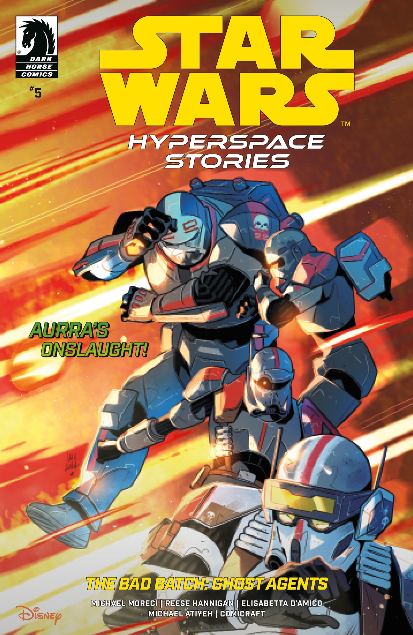 Star Wars: Hyperspace Stories: The Bad Batch Ghost Agents #5 (Cover A) (Valeria Favoccia)