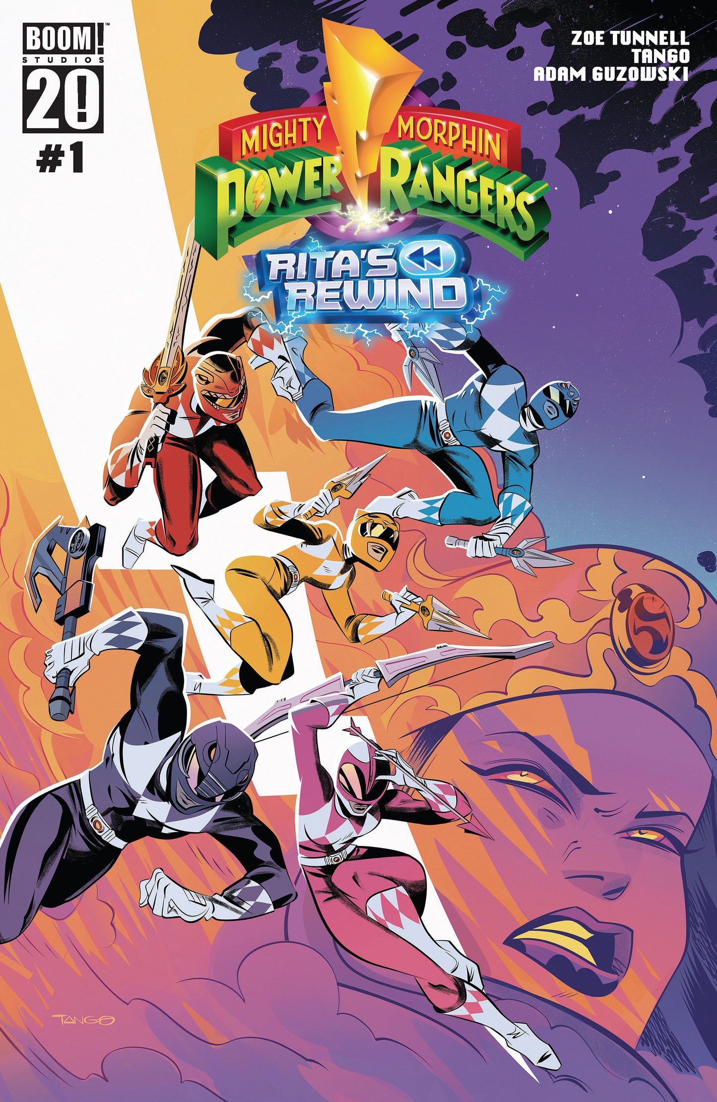 Mighty Morphin Power Rangers: Rita's Rewind #1 A Main (Dressed, Tango)