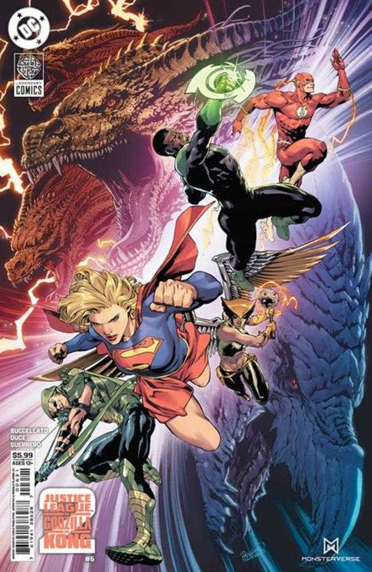 Justice League vs Godzilla vs Kong 2 #6 (Of 7) Cover B Carlo Pagulayan Card Stock Variant