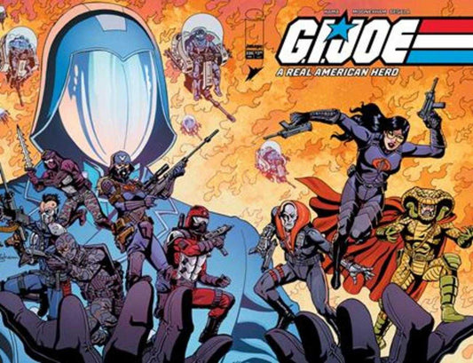 G.I. Joe A Real American Hero #325 Cover D Rod Whigham & Mike Spicer Anniversary Wraparound Variant