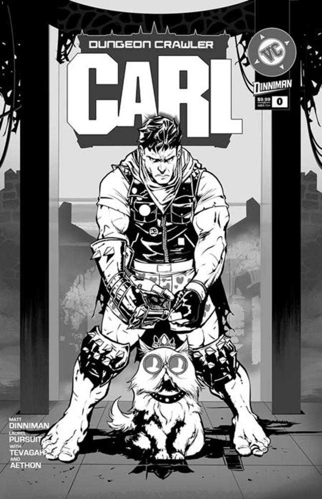 Pre-Order July 15 -Dungeon Crawler Carl Special Edition #0 Cover B Nathan Gooden Absolute Batman Homage Black & White Variant