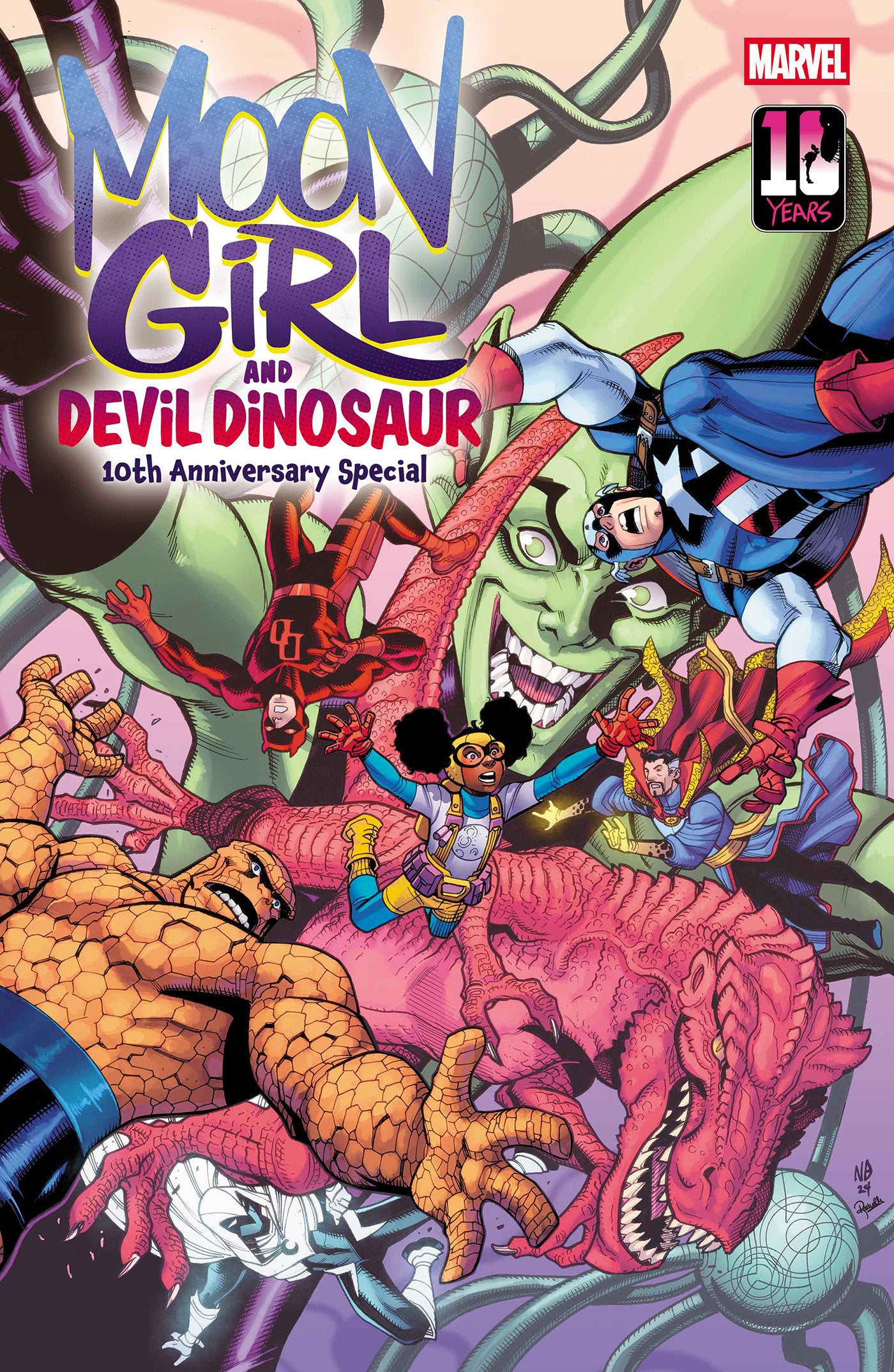 Moon Girl & Devil Dinosaur 10 Th Anniversary Special #1