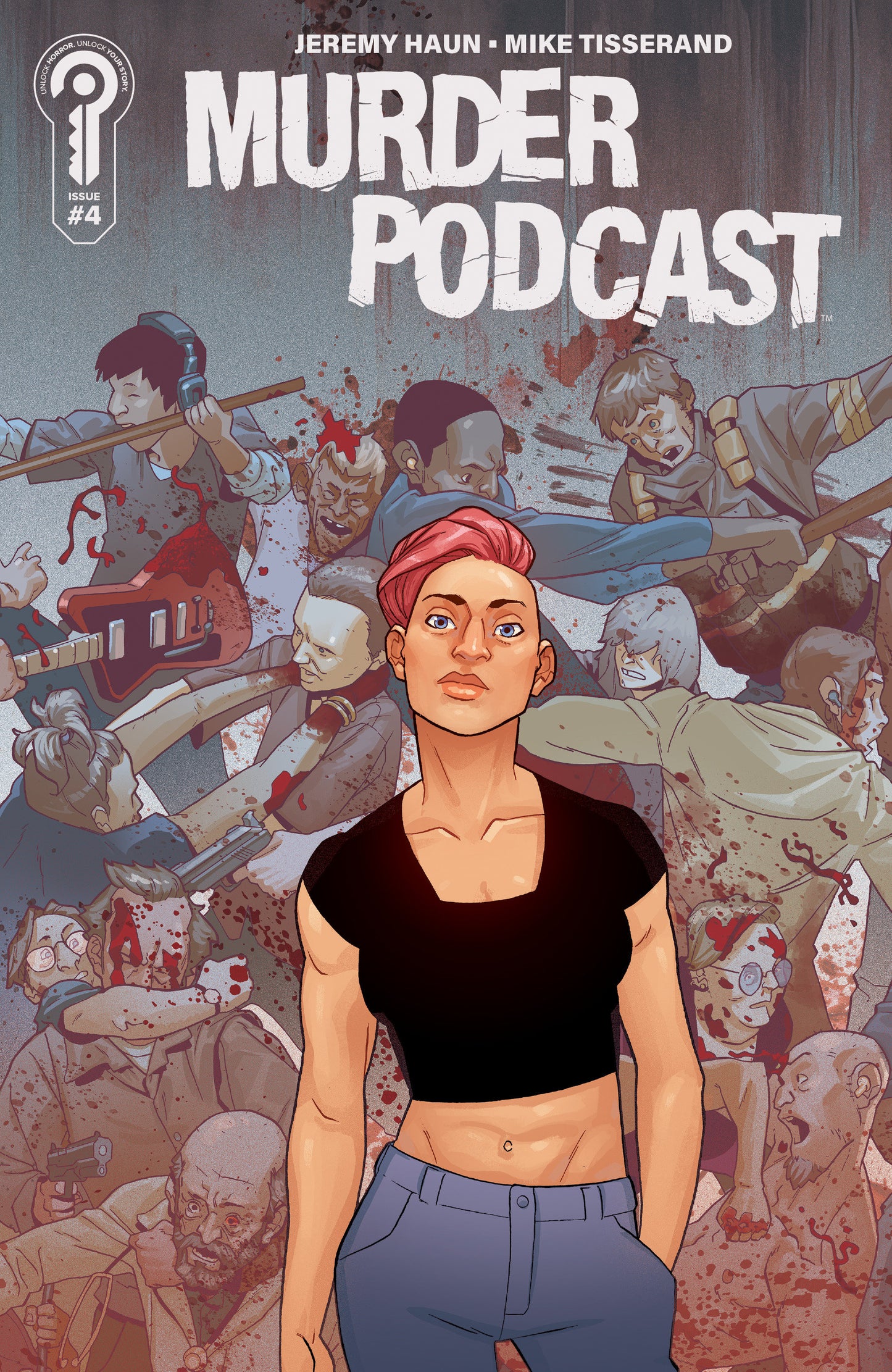 Murder Podcast #4 Cover B Mike Tisserand Connected
