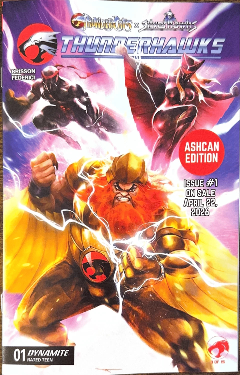 Thundercats X Silverhawks Thunderhawks #1 Ashcan Promo